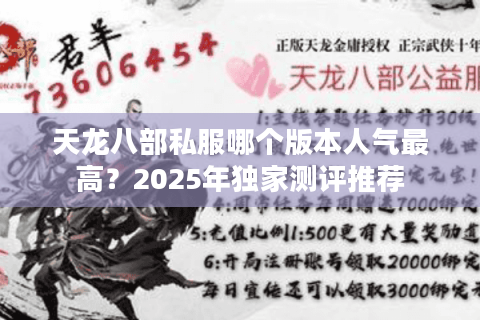天龙八部私服哪个版本人气最高？2025年独家测评推荐