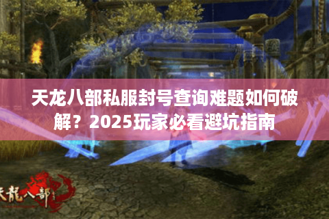 天龙八部私服封号查询难题如何破解？2025玩家必看避坑指南