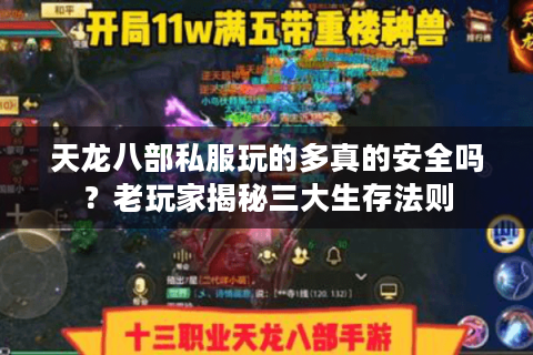 天龙八部私服玩的多真的安全吗？老玩家揭秘三大生存法则