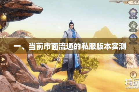 一、当前市面流通的私服版本实测