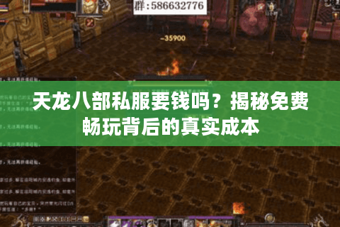 天龙八部私服要钱吗？揭秘免费畅玩背后的真实成本