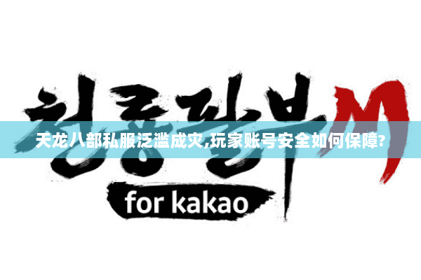 天龙八部私服泛滥成灾,玩家账号安全如何保障?