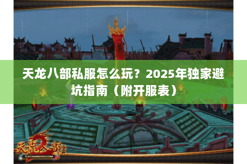 天龙八部私服怎么玩？2025年独家避坑指南（附开服表）