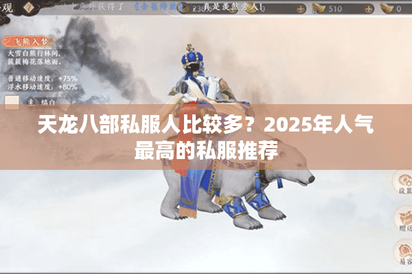 天龙八部私服人比较多？2025年人气最高的私服推荐