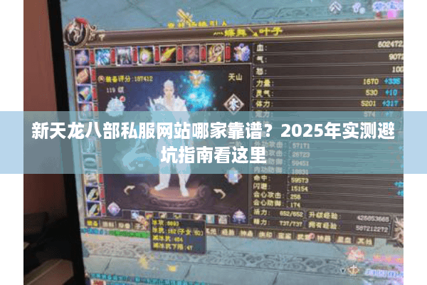 新天龙八部私服网站哪家靠谱？2025年实测避坑指南看这里