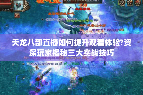 天龙八部直播如何提升观看体验?资深玩家揭秘三大实战技巧