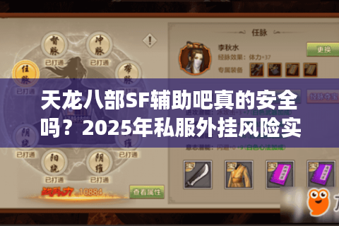 天龙八部SF辅助吧真的安全吗？2025年私服外挂风险实测报告