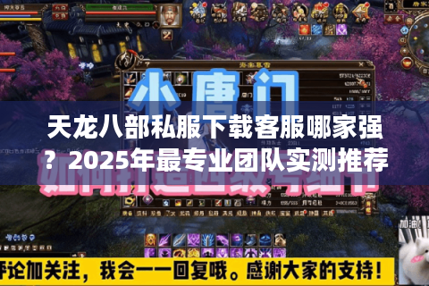 天龙八部私服下载客服哪家强？2025年最专业团队实测推荐