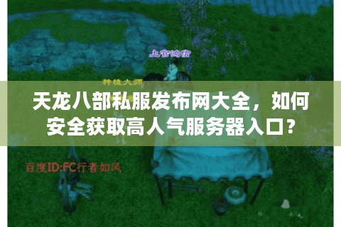 天龙八部私服发布网大全，如何安全获取高人气服务器入口？