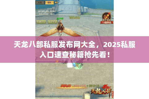 天龙八部私服发布网大全，2025私服入口速查秘籍抢先看！