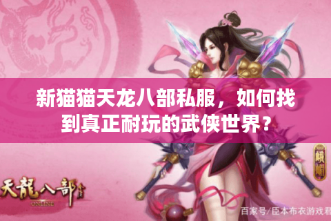 新猫猫天龙八部私服，如何找到真正耐玩的武侠世界？