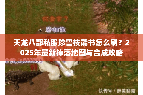 天龙八部私服珍兽技能书怎么刷？2025年最新掉落地图与合成攻略