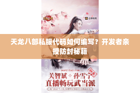 天龙八部私服代码如何编写？开发者亲授防封秘籍