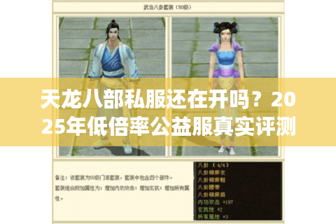 天龙八部私服还在开吗？2025年低倍率公益服真实评测