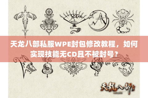 天龙八部私服WPE封包修改教程，如何实现技能无CD且不被封号？