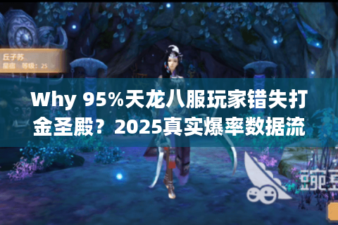 Why 95%天龙八服玩家错失打金圣殿？2025真实爆率数据流出