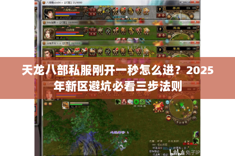 天龙八部私服刚开一秒怎么进?2025年新区避坑必看三步法则 天龙八部私服刚开一秒怎么进?2025年新区避坑必看三步法则