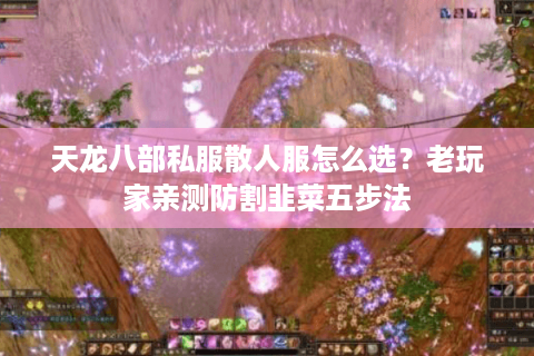 天龙八部私服散人服怎么选？老玩家亲测防割韭菜五步法