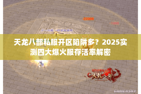 天龙八部私服开区陷阱多？2025实测四大爆火服存活率解密