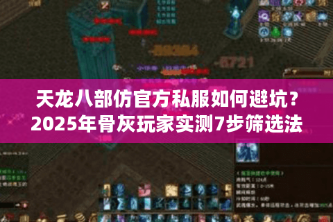 天龙八部仿官方私服如何避坑？2025年骨灰玩家实测7步筛选法