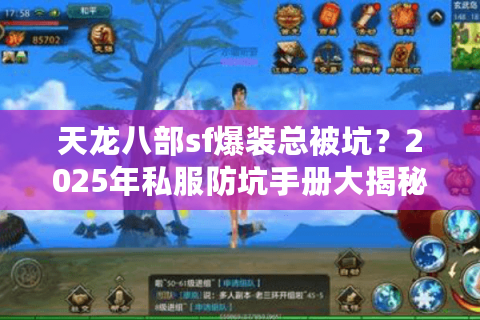 天龙八部sf爆装总被坑？2025年私服防坑手册大揭秘
