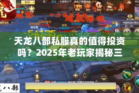 天龙八部私服真的值得投资吗？2025年老玩家揭秘三大黄金法则