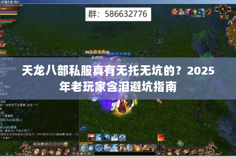 天龙八部私服真有无托无坑的？2025年老玩家含泪避坑指南