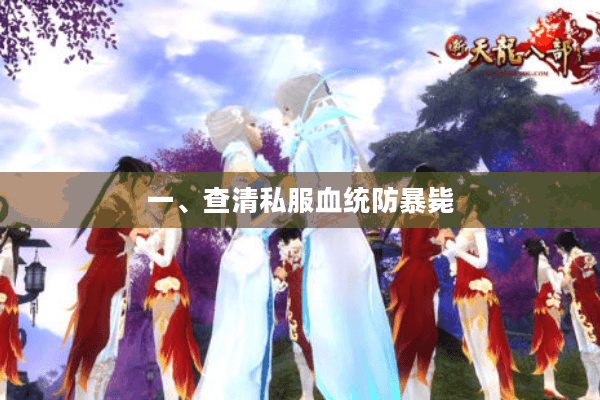 一、查清私服血统防暴毙