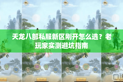 天龙八部私服新区刚开怎么选？老玩家实测避坑指南