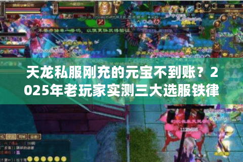 天龙私服刚充的元宝不到账？2025年老玩家实测三大选服铁律