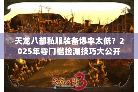 天龙八部私服装备爆率太低？2025年零门槛捡漏技巧大公开