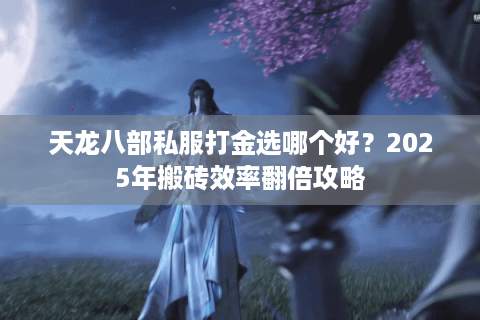 天龙八部私服打金选哪个好？2025年搬砖效率翻倍攻略