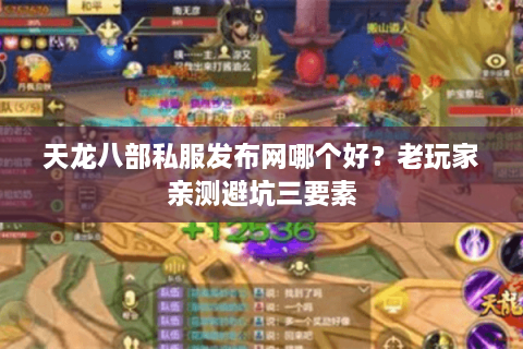 天龙八部私服发布网哪个好？老玩家亲测避坑三要素