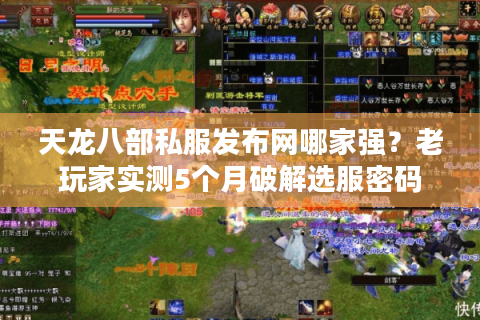 天龙八部私服发布网哪家强？老玩家实测5个月破解选服密码