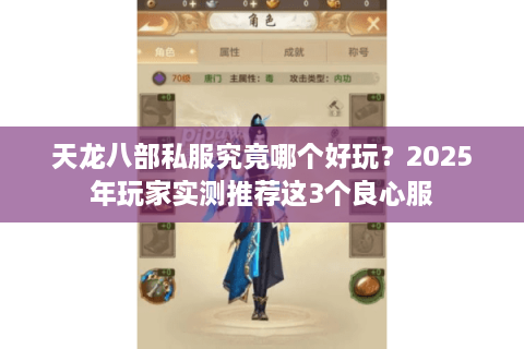 天龙八部私服究竟哪个好玩?2025年玩家实测推荐这3个良心服 天龙八部私服究竟哪个好玩?2025年玩家实测推荐这3个良心服