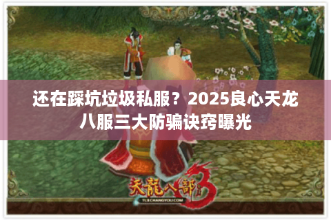 还在踩坑垃圾私服？2025良心天龙八服三大防骗诀窍曝光