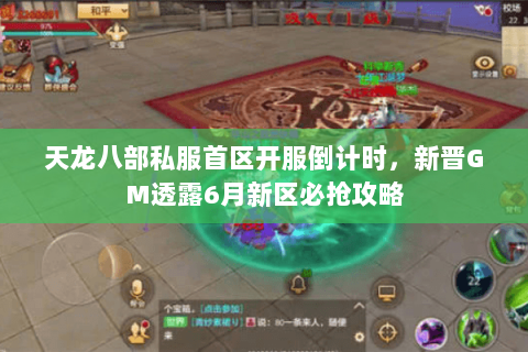 天龙八部私服首区开服倒计时，新晋GM透露6月新区必抢攻略