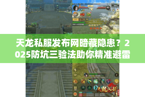 天龙私服发布网暗藏隐患？2025防坑三验法助你精准避雷