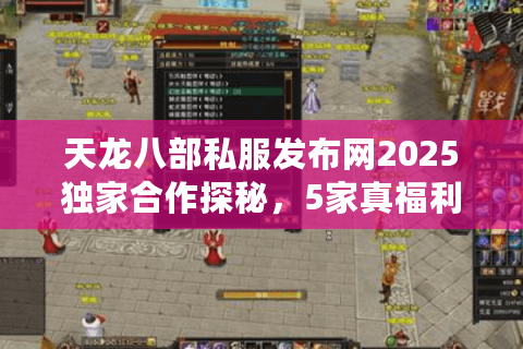 天龙八部私服发布网2025独家合作探秘，5家真福利站实测对比