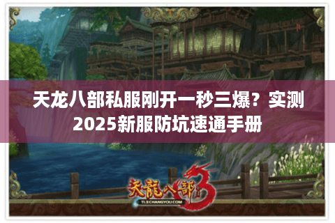 天龙八部私服刚开一秒三爆？实测2025新服防坑速通手册