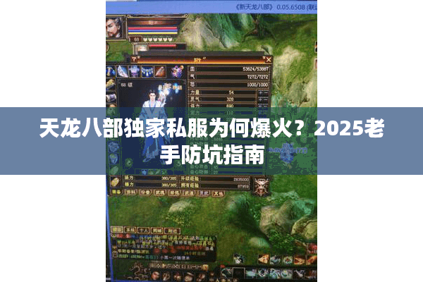 天龙八部独家私服为何爆火？2025老手防坑指南
