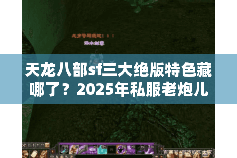 天龙八部sf三大绝版特色藏哪了？2025年私服老炮儿揭秘独家挑服门道