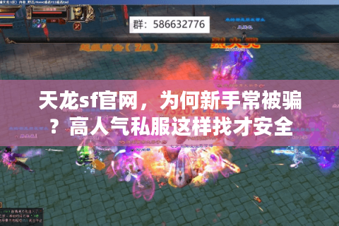 天龙sf官网，为何新手常被骗？高人气私服这样找才安全