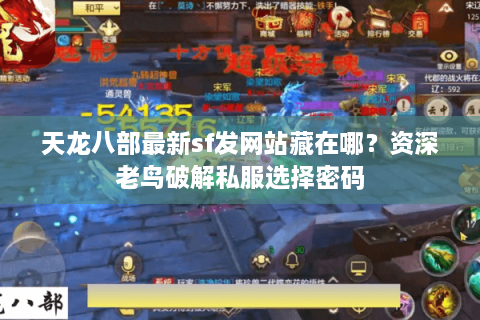 天龙八部最新sf发网站藏在哪?资深老鸟破解私服选择密码 天龙八部最新sf发网站藏在哪?资深老鸟破解私服选择密码