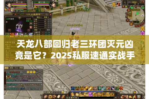 天龙八部回归老三环团灭元凶竟是它？2025私服速通实战手册