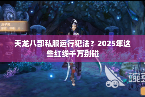 天龙八部私服运行犯法？2025年这些红线千万别碰