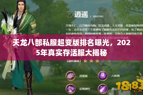 天龙八部私服超变版排名曝光，2025年真实存活服大揭秘