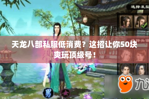 天龙八部私服低消费？这招让你50块爽玩顶级号！