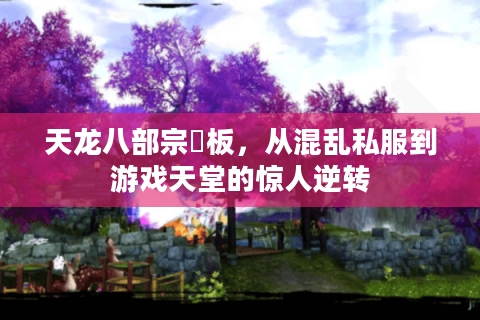 天龙八部宗師板，从混乱私服到游戏天堂的惊人逆转