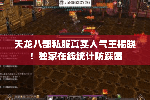 天龙八部私服真实人气王揭晓！独家在线统计防踩雷